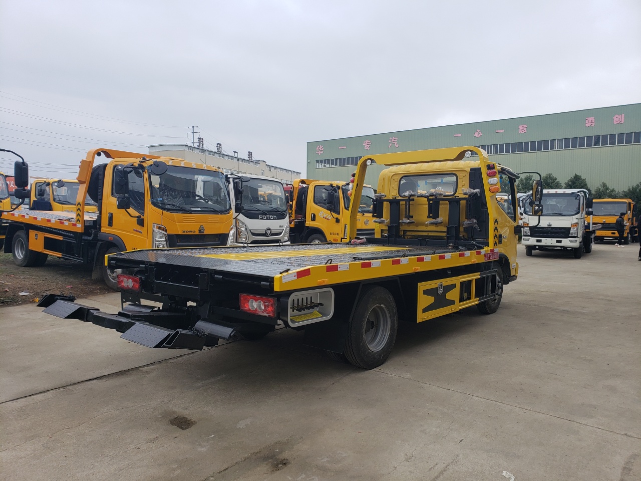 國(guó)六藍(lán)牌歐馬可清障車